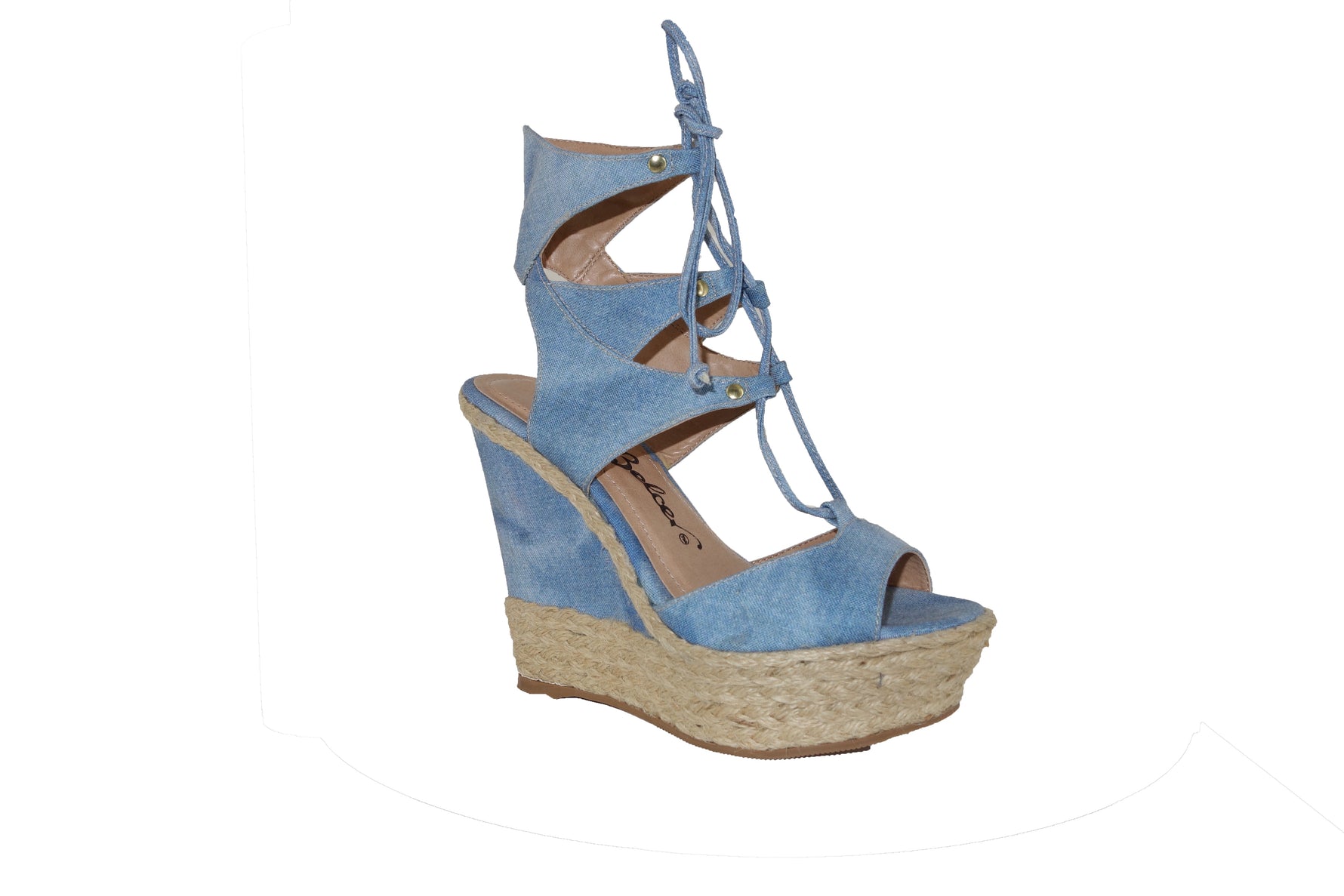 Denim Wedges | Sergio Zelcer image 0