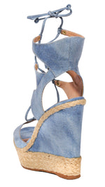 Denim Wedges | Sergio Zelcer image 2