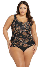 Underwire Tummy Control Tankini Top | Artesands image 0