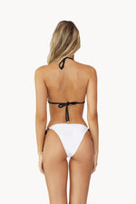 Black and White Bikini Bottoms Sustainable | PQ Swim image 3