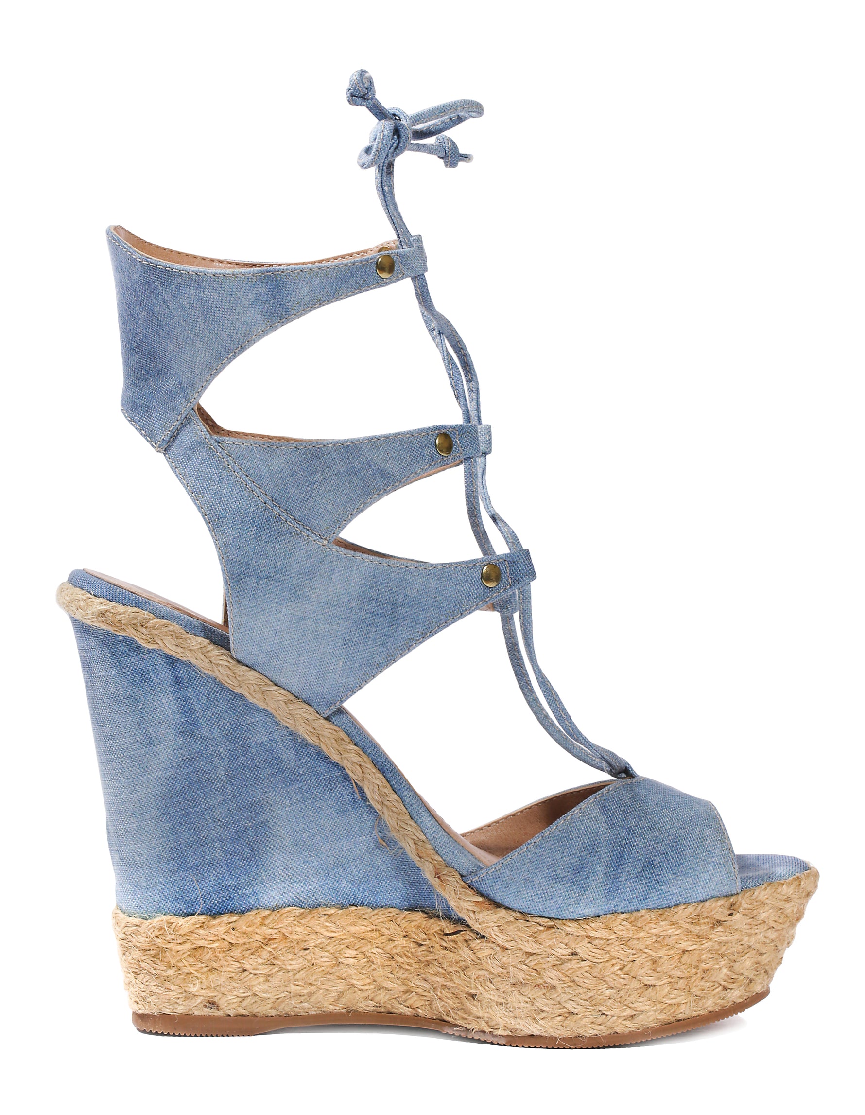 Denim Wedges | Sergio Zelcer image 5