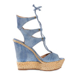 Denim Wedges | Sergio Zelcer image 8