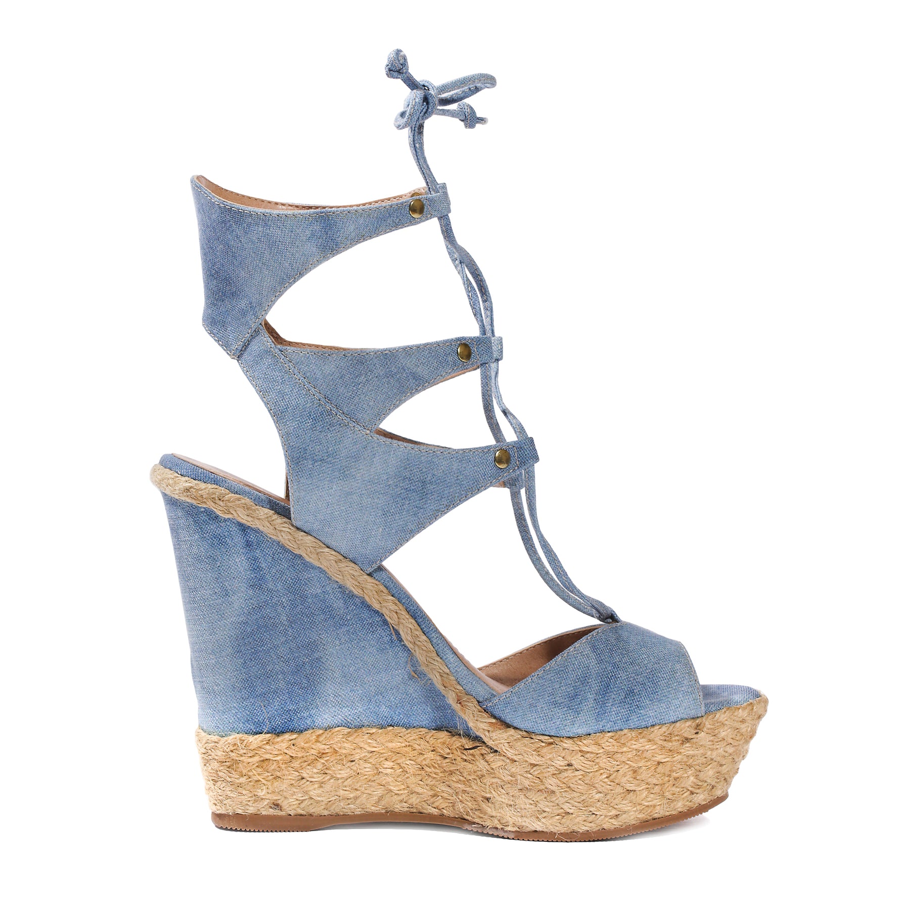 Denim Wedges | Sergio Zelcer image 8
